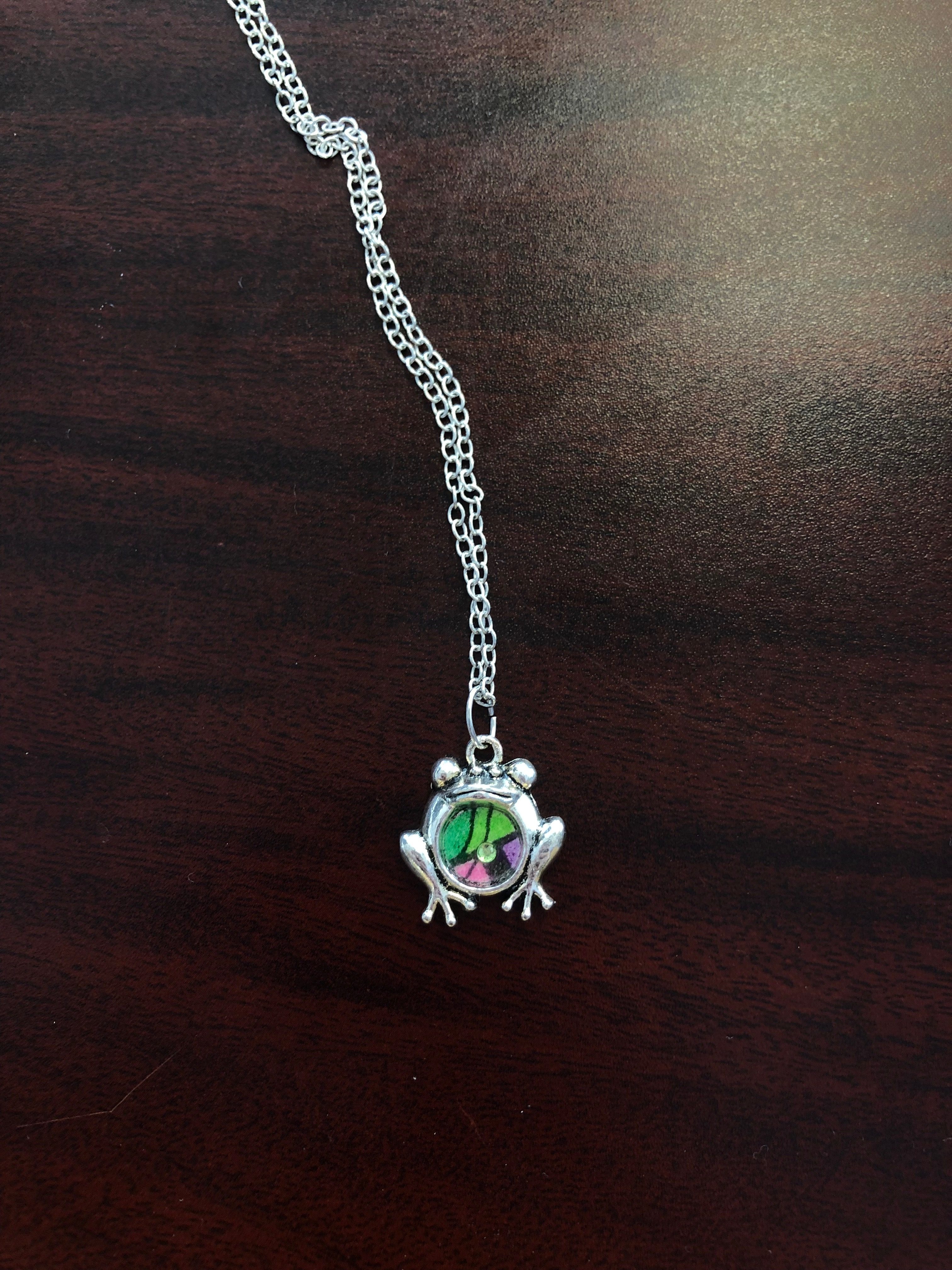 Frog Necklace Artful21