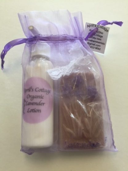 lavender lotion and lavender set