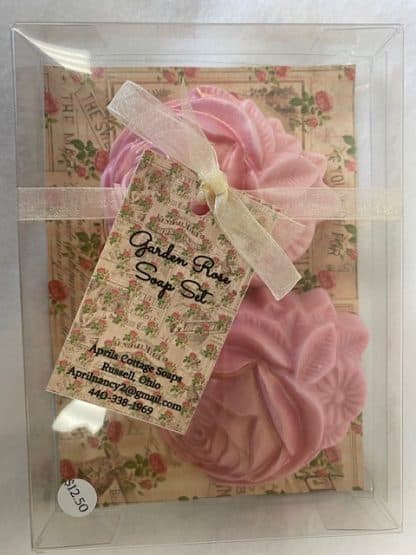Garden Rose Soap Set